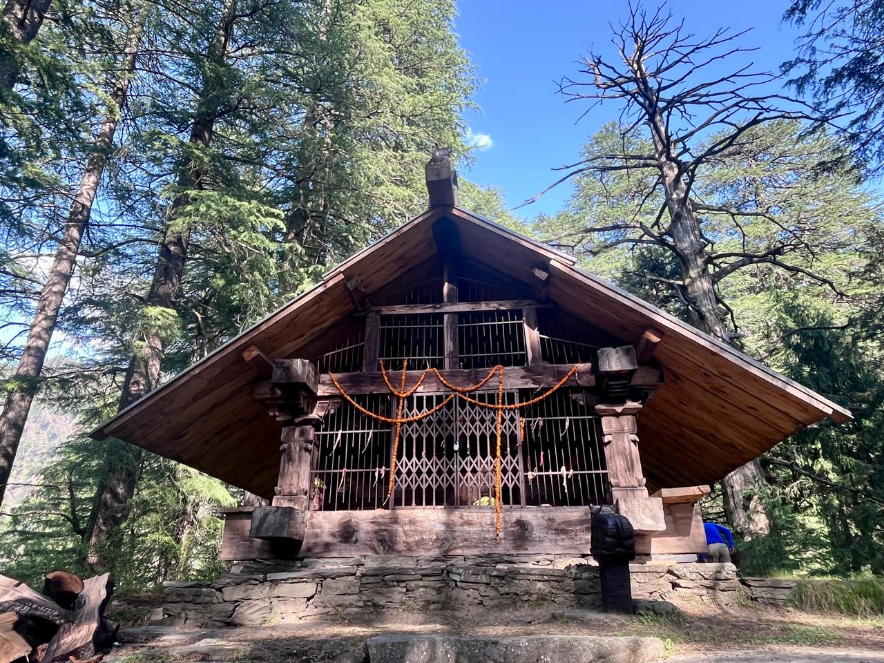 The temple at Shansher