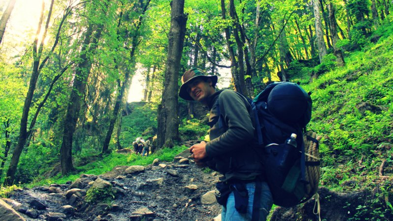View from Kheerganga